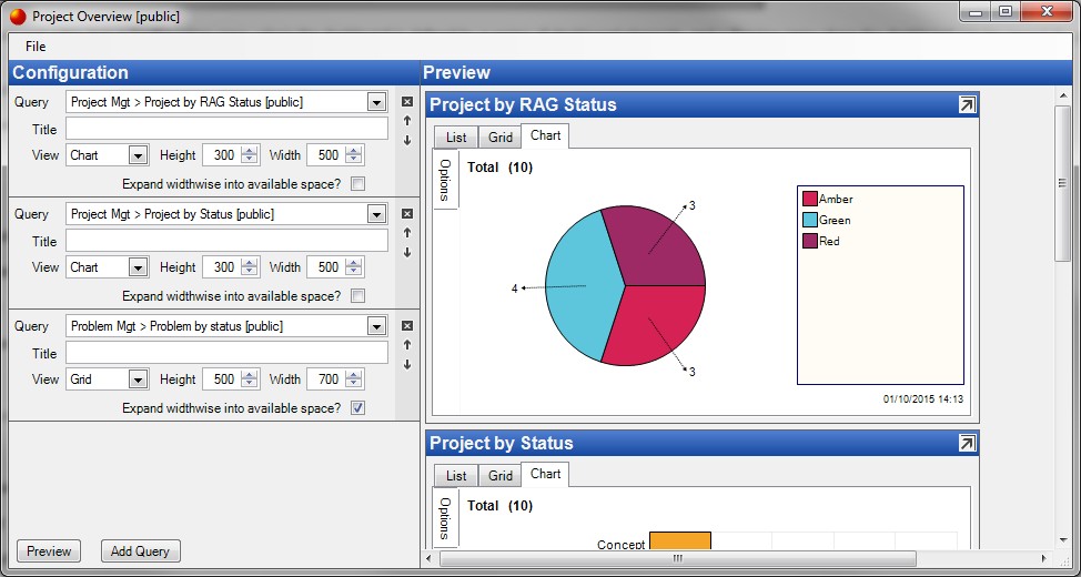 Dashboard - Preview