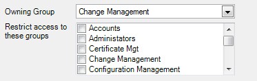 Publishing Options public